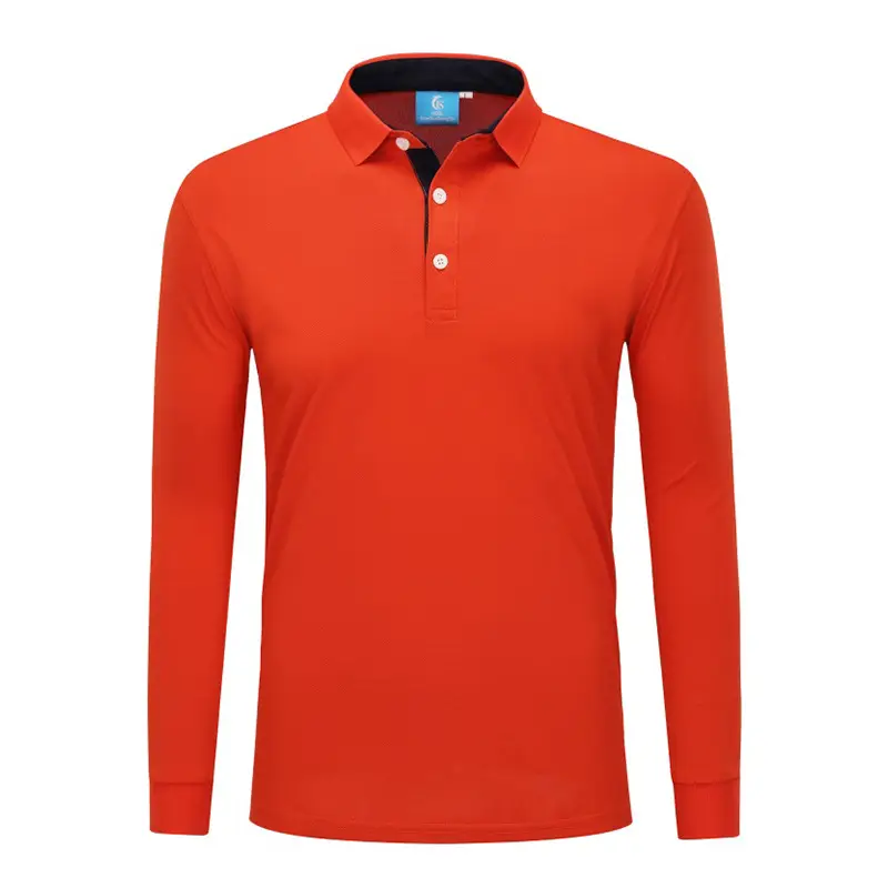 Black Polo Shirt with Red Trim for Men - Image 7