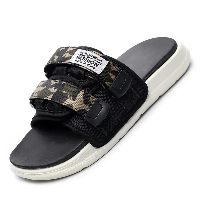 Cross-Border Summer Korean Version New Casual Internet Celebrity Beach Couple Slippers Women's Fashion Trendy Thick-Soled Outer Wear Fashion Students - Image 5