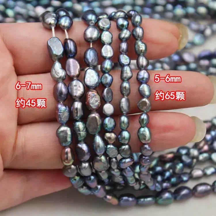 Natural Pearl Bracelet Baroque Design White - Image 6