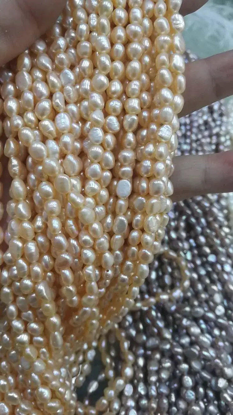 Natural Pearl Bracelet Baroque Design White — feature 12