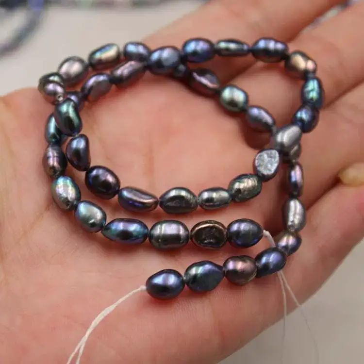 Natural Pearl Bracelet Baroque Design White — feature 4