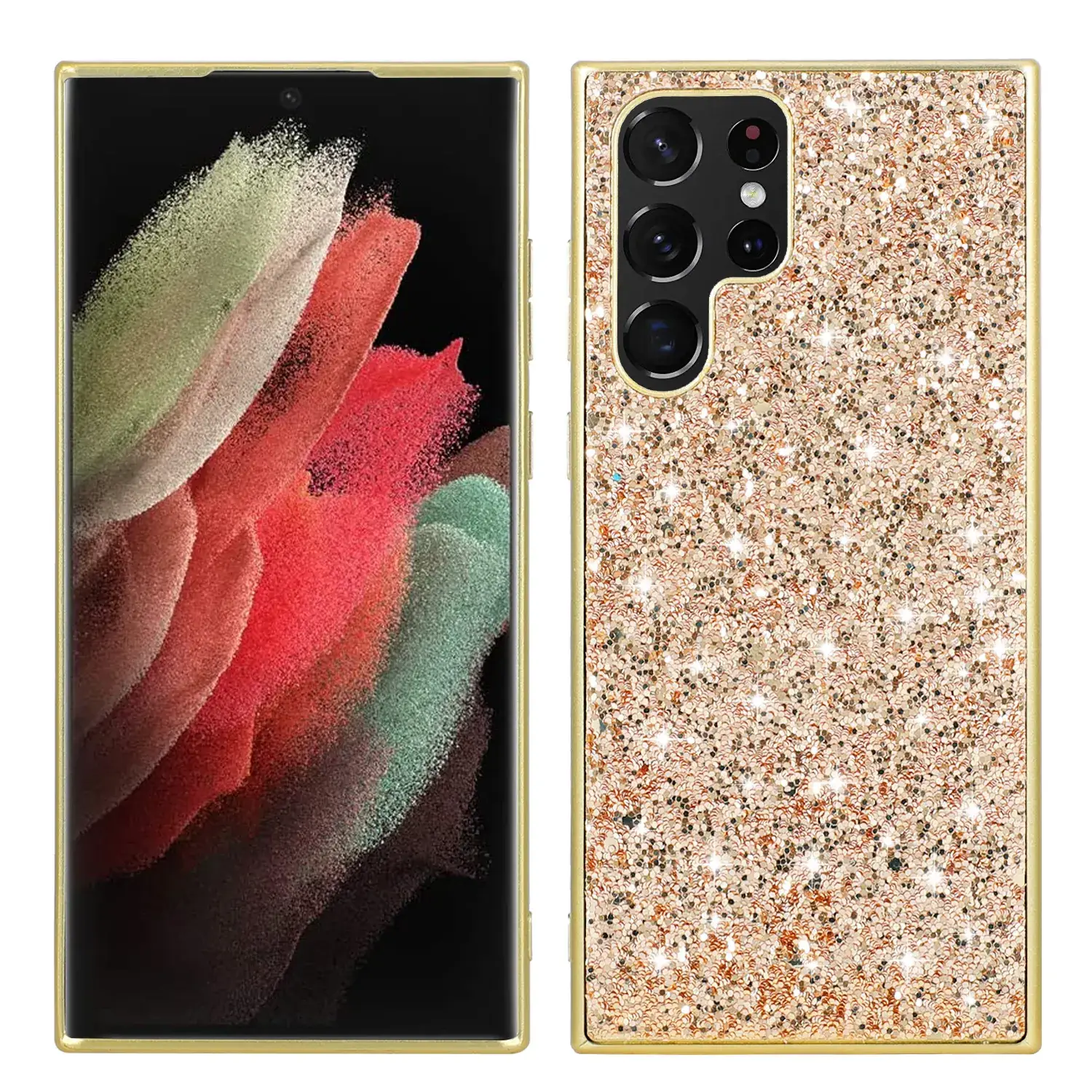 Samsung S24 Ultra Glitter Protective Case Drop Proof - Image 3