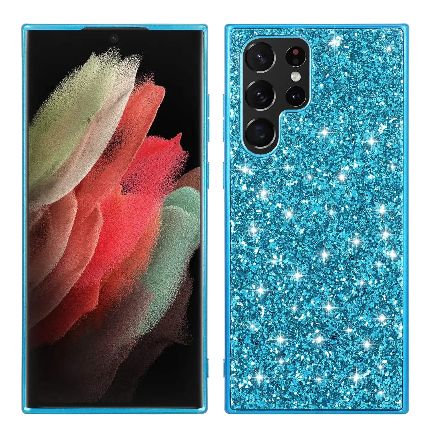 Samsung S24 Ultra Glitter Protective Case Drop Proof - Image 2