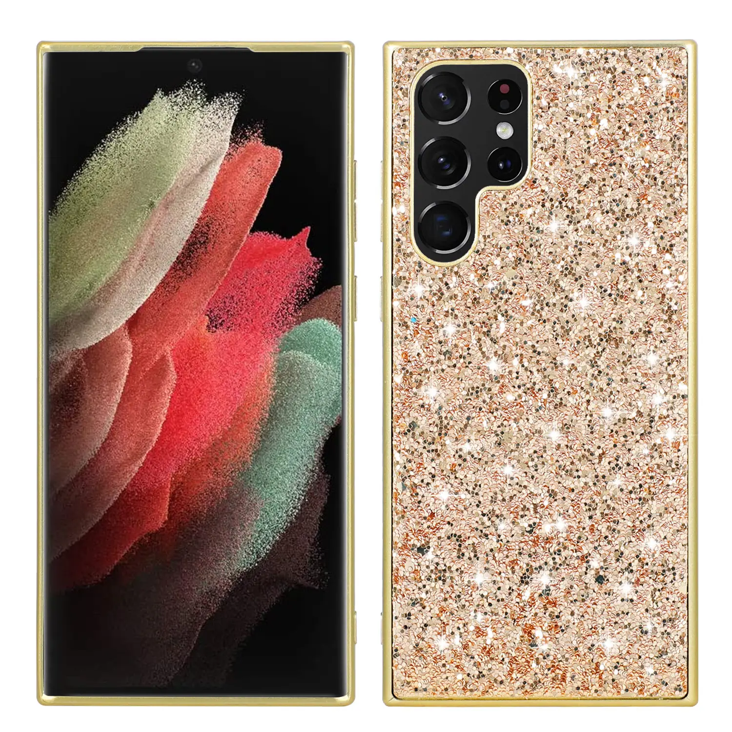 Samsung S24 Ultra Glitter Protective Case Drop Proof — feature 1
