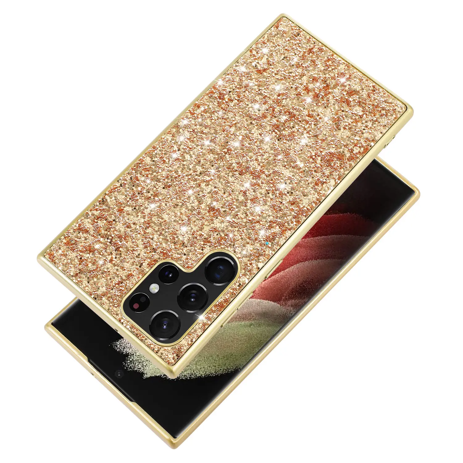 Samsung S24 Ultra Glitter Protective Case Drop Proof — feature 10