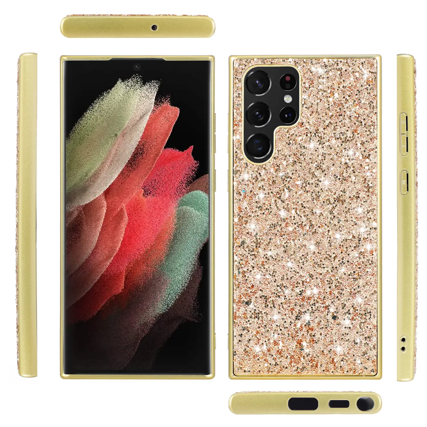 Samsung S24 Ultra Glitter Protective Case Drop Proof — feature 8
