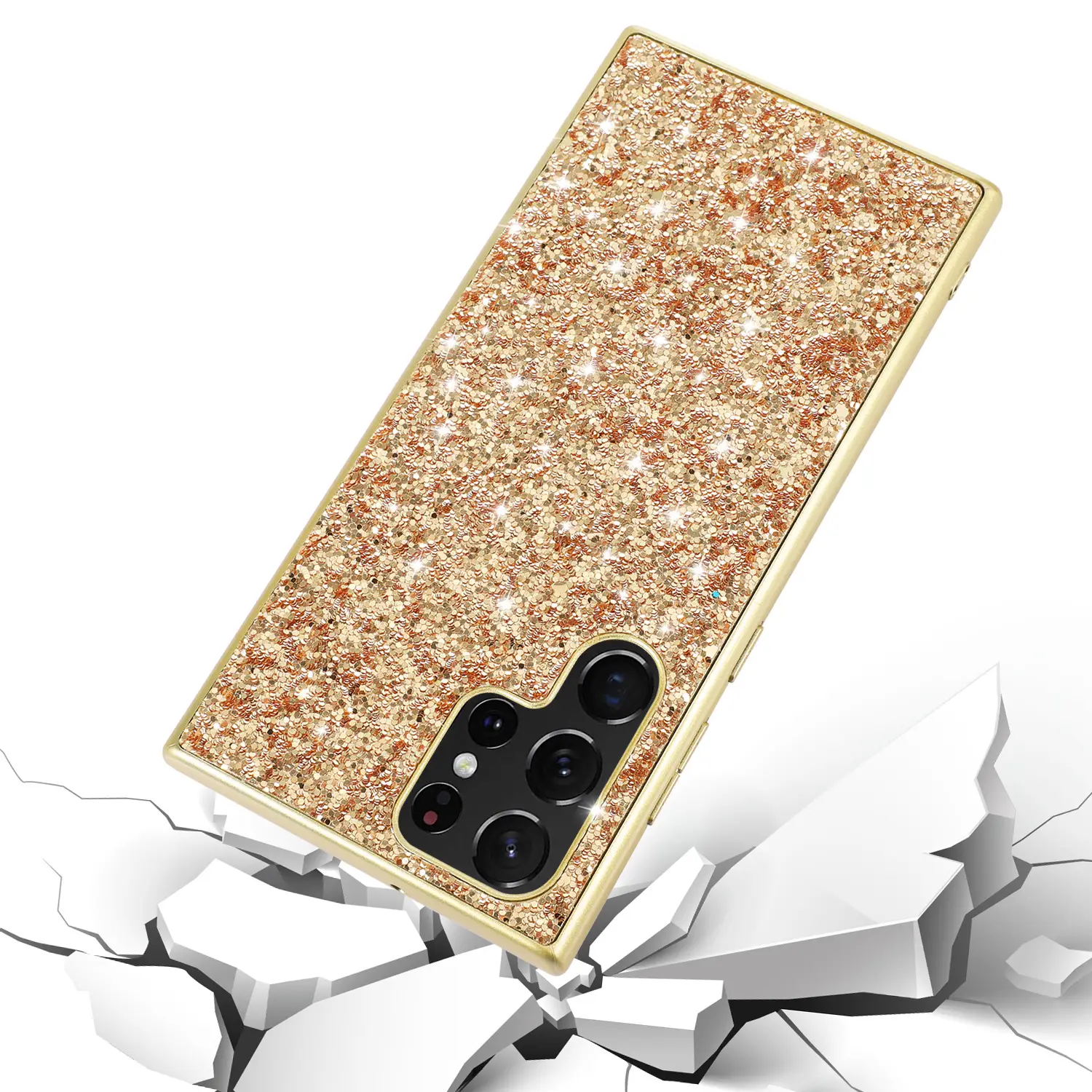 Samsung S24 Ultra Glitter Protective Case Drop Proof — feature 9