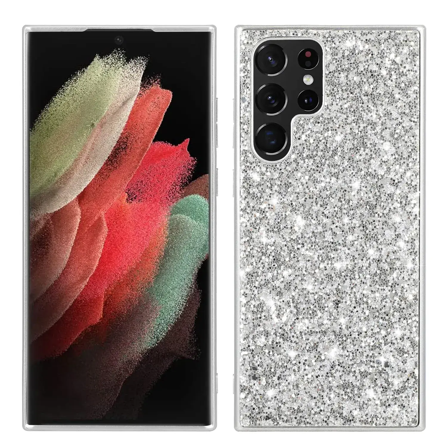 Samsung S24 Ultra Glitter Protective Case Drop Proof - Image 5