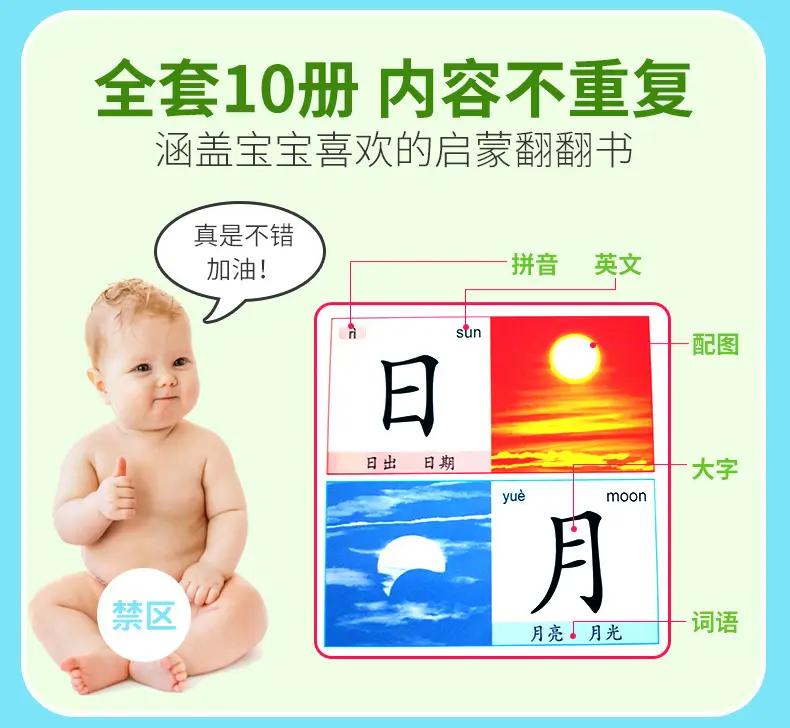 Tear-Resistant Flip Book for Kids 2-3 Years — feature 20