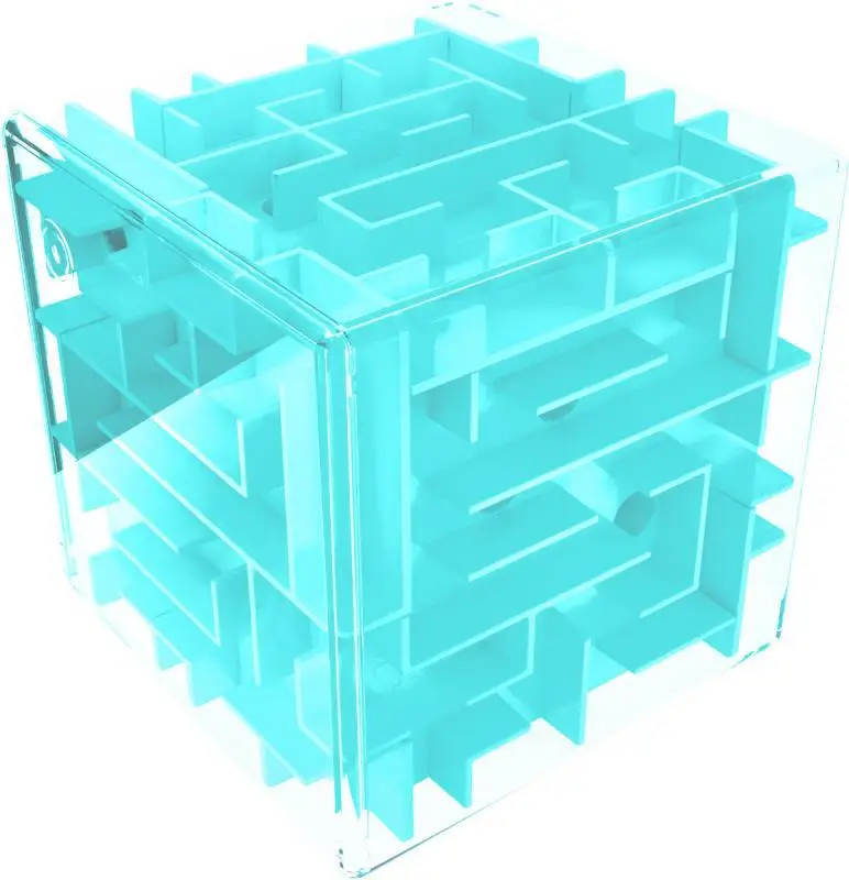 Mini Rubik's Cube Educational Toy 6x6x6cm - Image 17