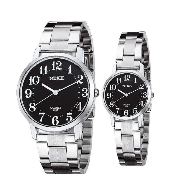 Mico Couple Digital Watches Steel Band Watch - Image 2