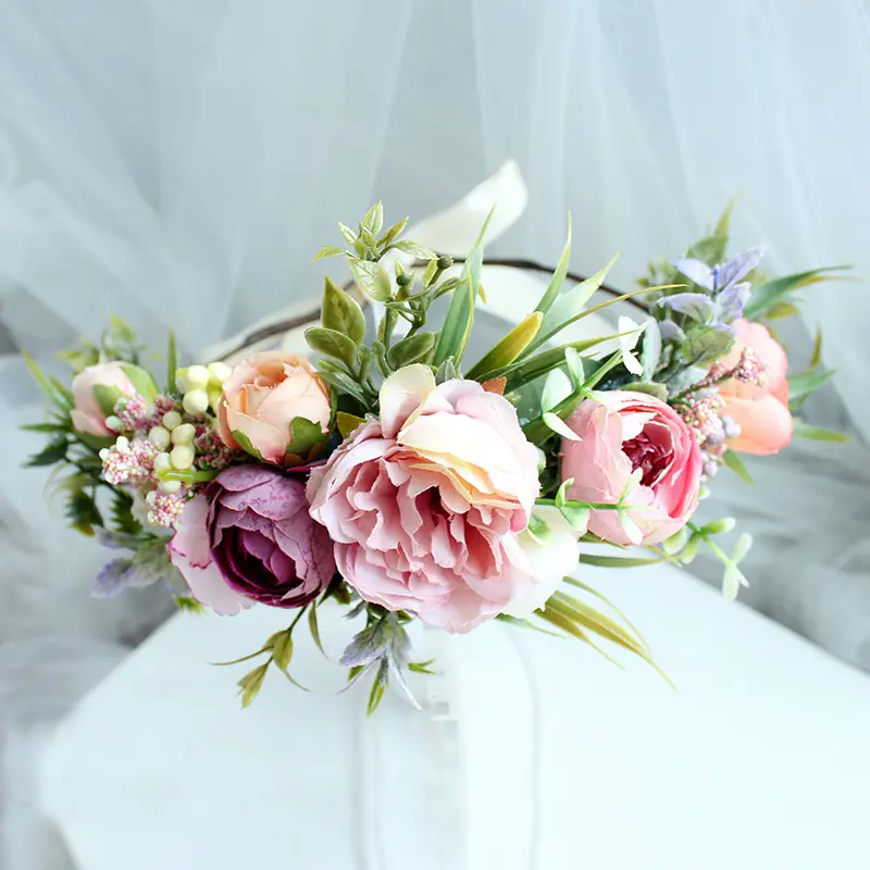 Wholesale Europe & US Super Fairy Wreath Headdress - Image 3