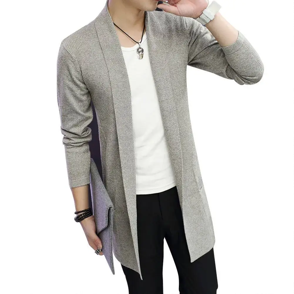 Men's Black Flap Pocket Knit Pants Set — feature 2