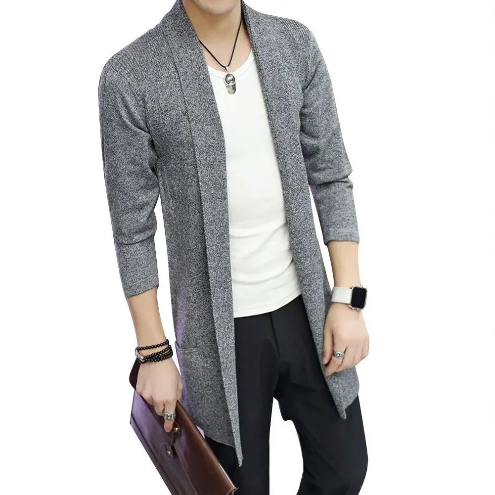 Men's Black Flap Pocket Knit Pants Set — feature 6