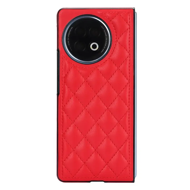 VIVO X Fold 2 Leather Flip Case Brown