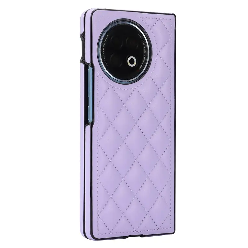 VIVO X Fold 2 Leather Flip Case Brown