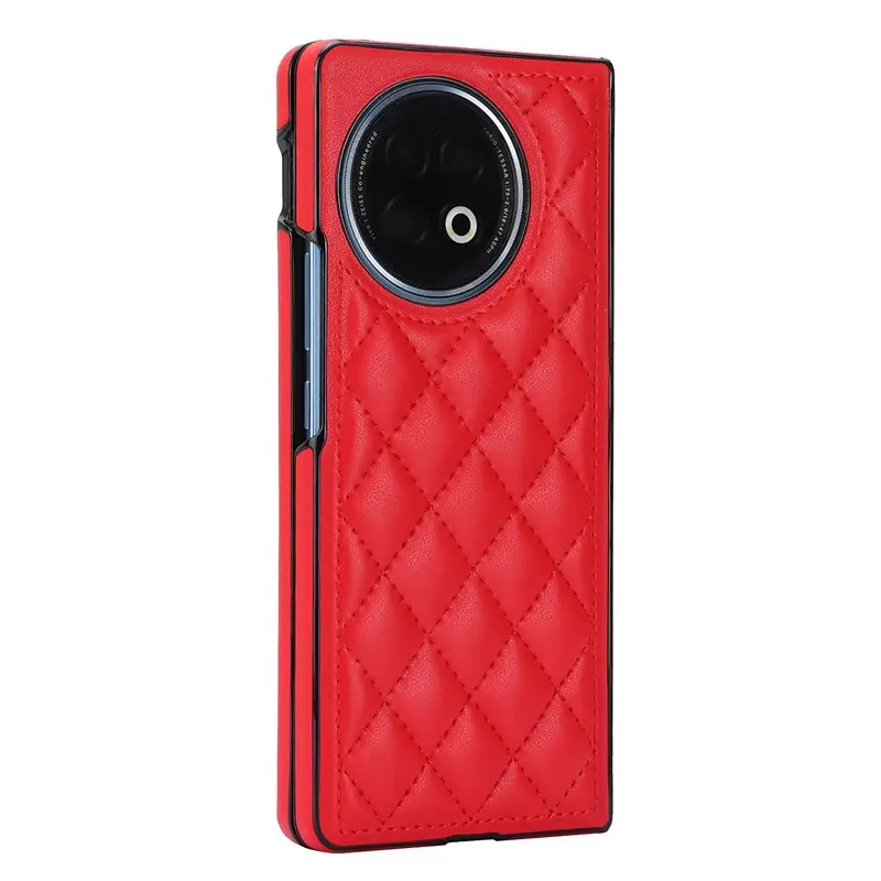 VIVO X Fold 2 Leather Flip Case Brown