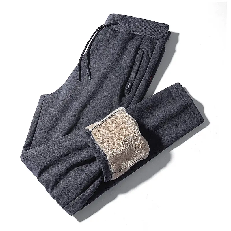 Winter Men's Fleece Lined Warm Pants Large - Image 9