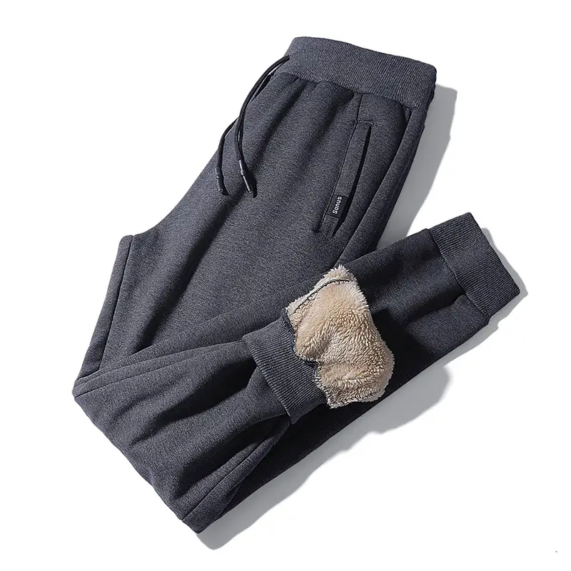 Winter Men's Fleece Lined Warm Pants Large - Image 2