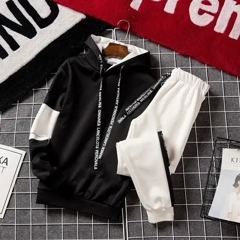 Daifa Black Hoodie Sweatshirt for Men Winter - Image 13