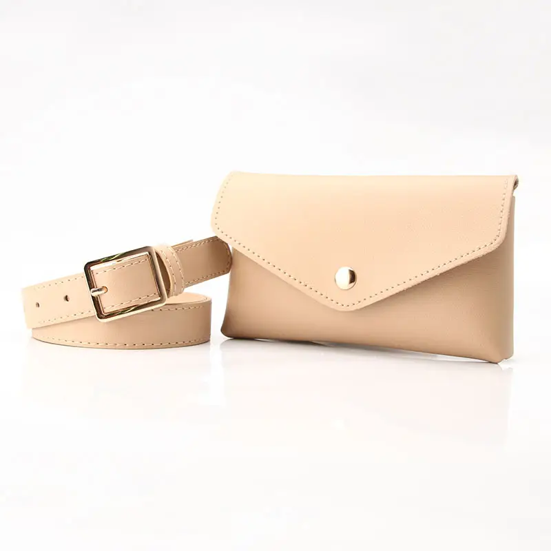 Red Women's Mini Belt with Wallet Set - Image 2