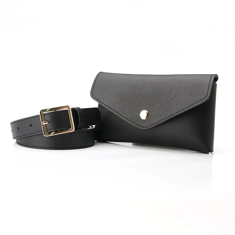 Red Women's Mini Belt with Wallet Set - Image 3