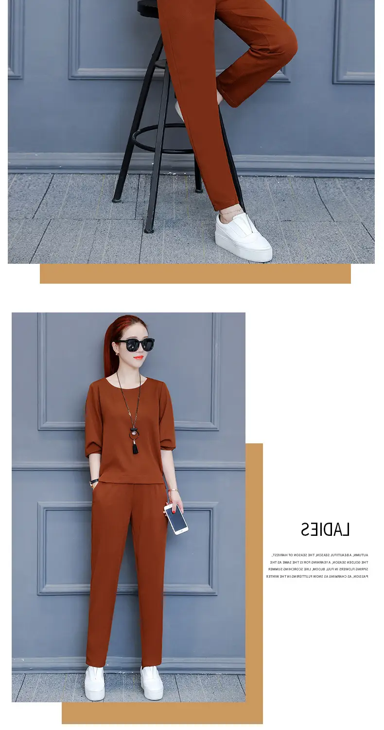 Women Olive Green Two-Piece Suit Summer Wear — feature 11