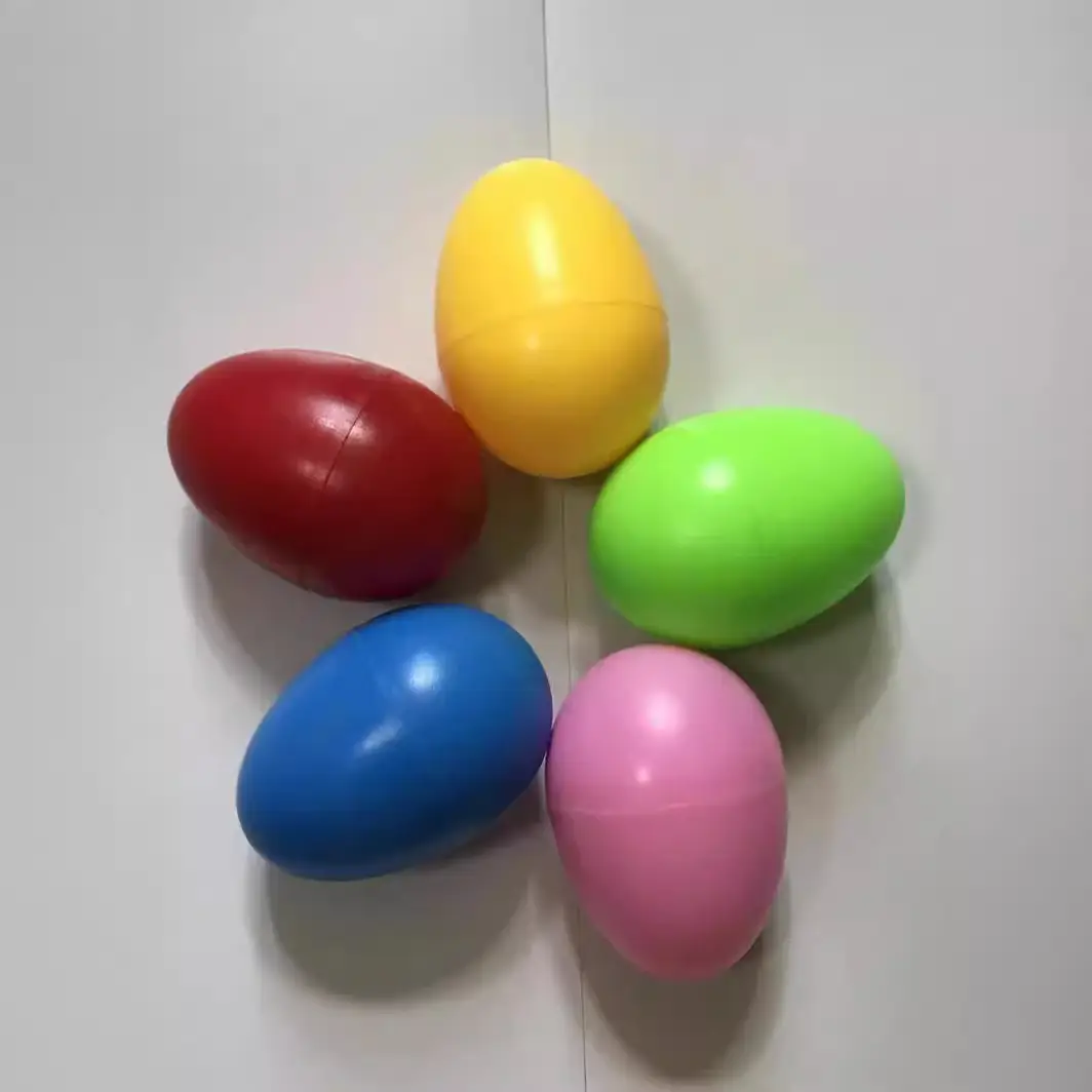 Pink Plastic Egg 5.5x3.8cm for Kids