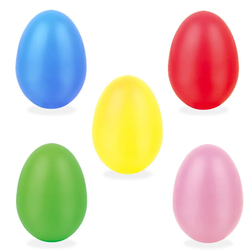 Pink Plastic Egg 5.5x3.8cm for Kids