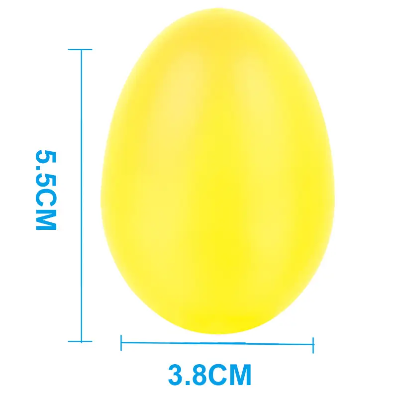 Pink Plastic Egg 5.5x3.8cm for Kids
