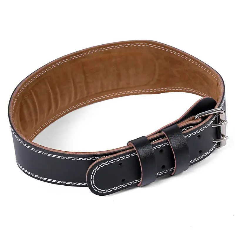 Black Squat Deadlift Belt with Adjustable Strap