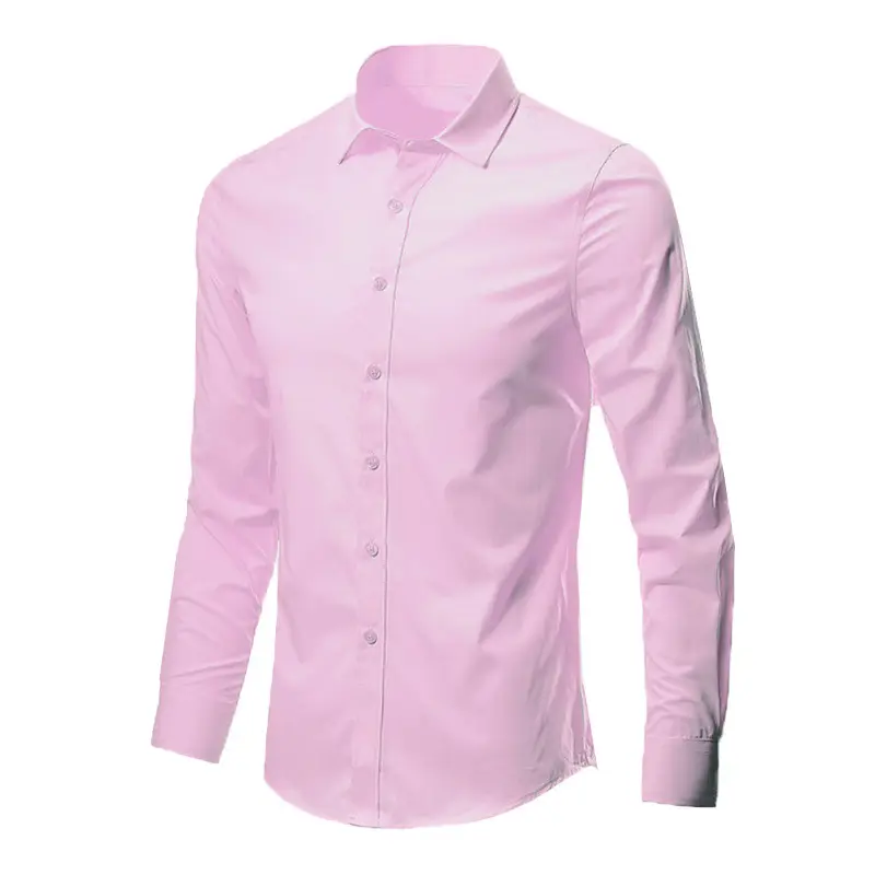 Autumn Men Slim Fit Korean Style Shirt - Image 6