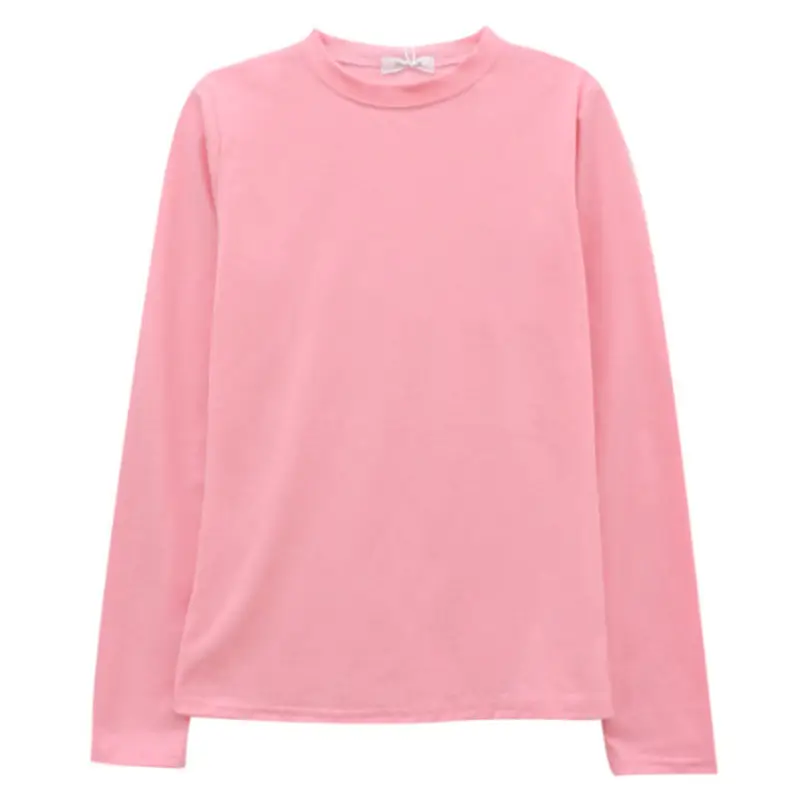 Women White Star Crop Top Long Sleeve T-Shirt - Image 33