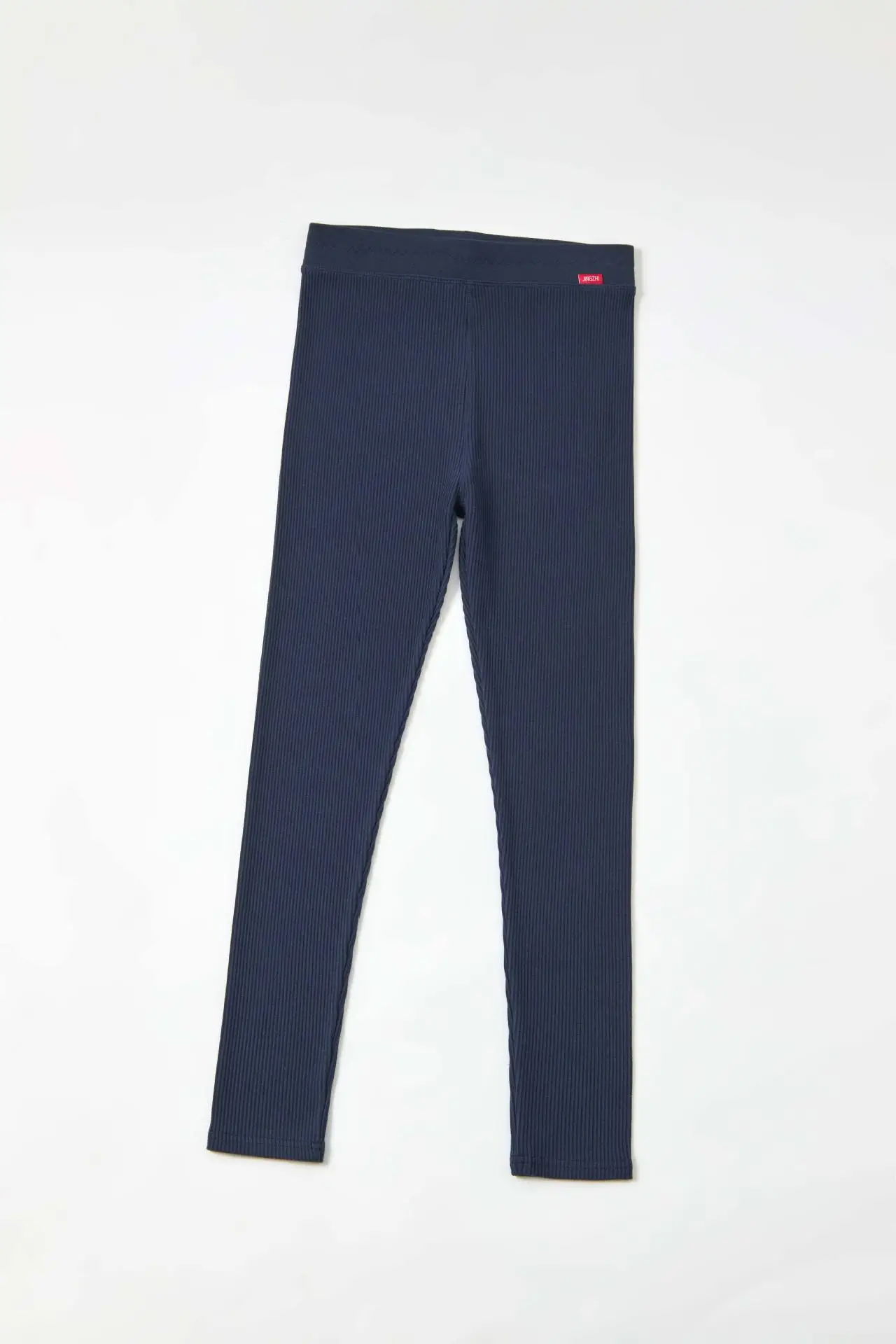 Gray Nine Point Ribbed Leggings Women 2025 - Image 7