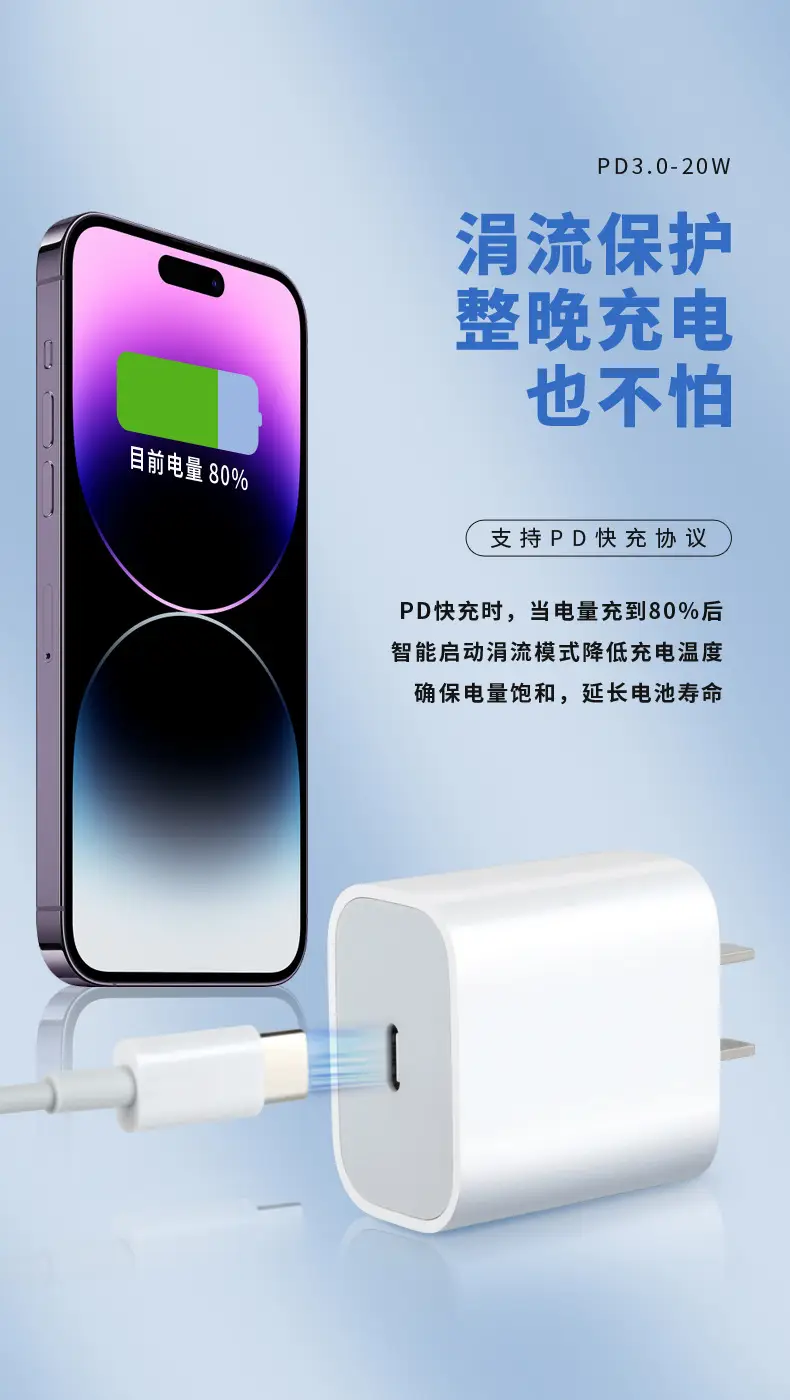 Cyke Fast Charging Phone Charger 30W Apple Compatible — feature 11
