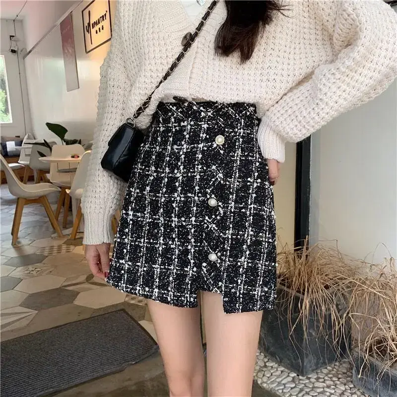 Chanel-Style High-Waist Skirt for Women - Image 5