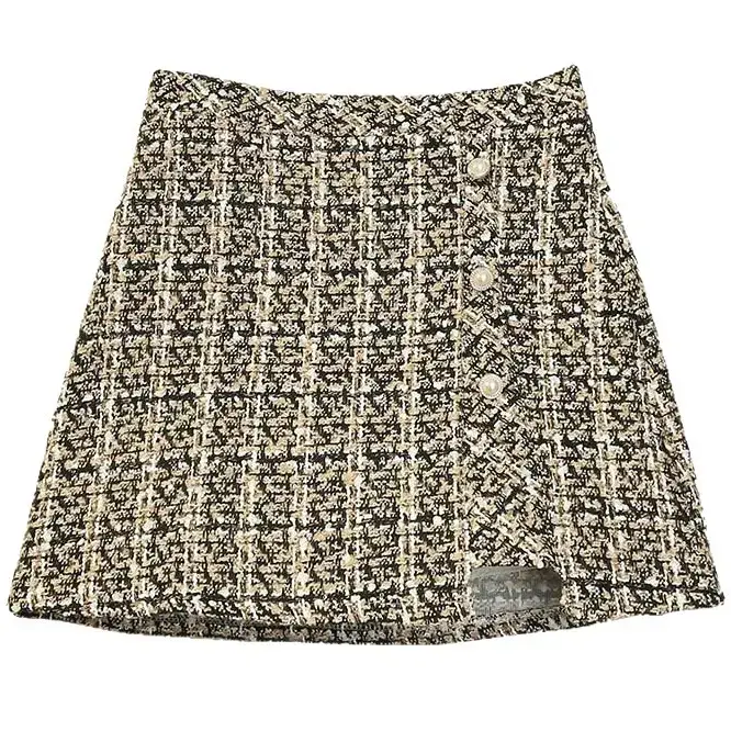 Chanel-Style High-Waist Skirt for Women - Image 7