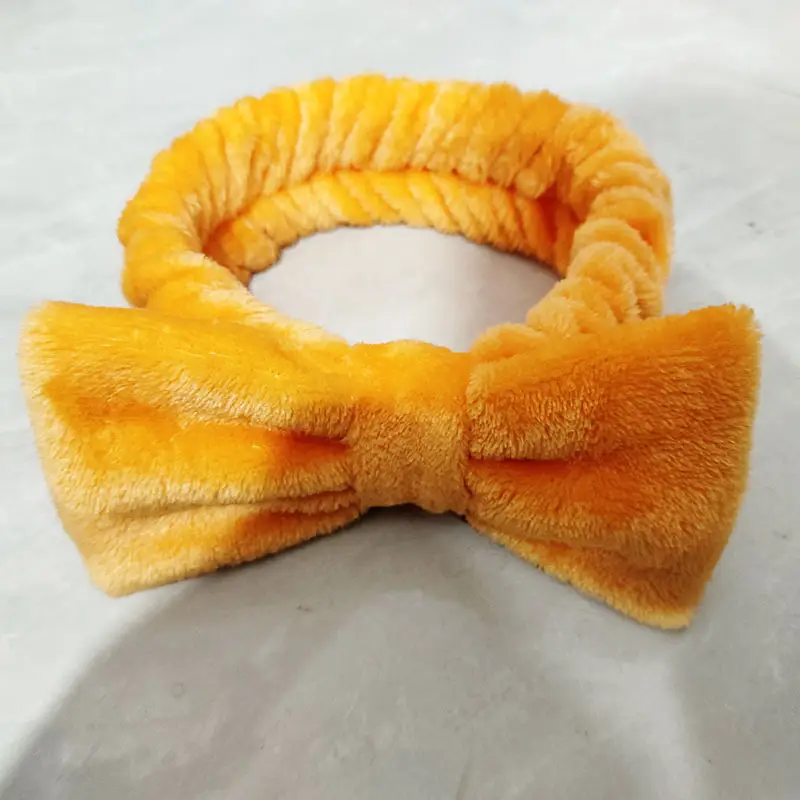 Soft Flannel Sweet Bow Hair Band for Women — feature 17