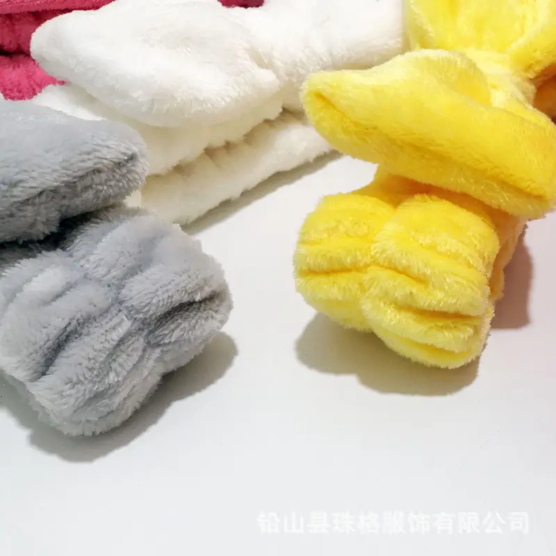 Soft Flannel Sweet Bow Hair Band for Women — feature 21