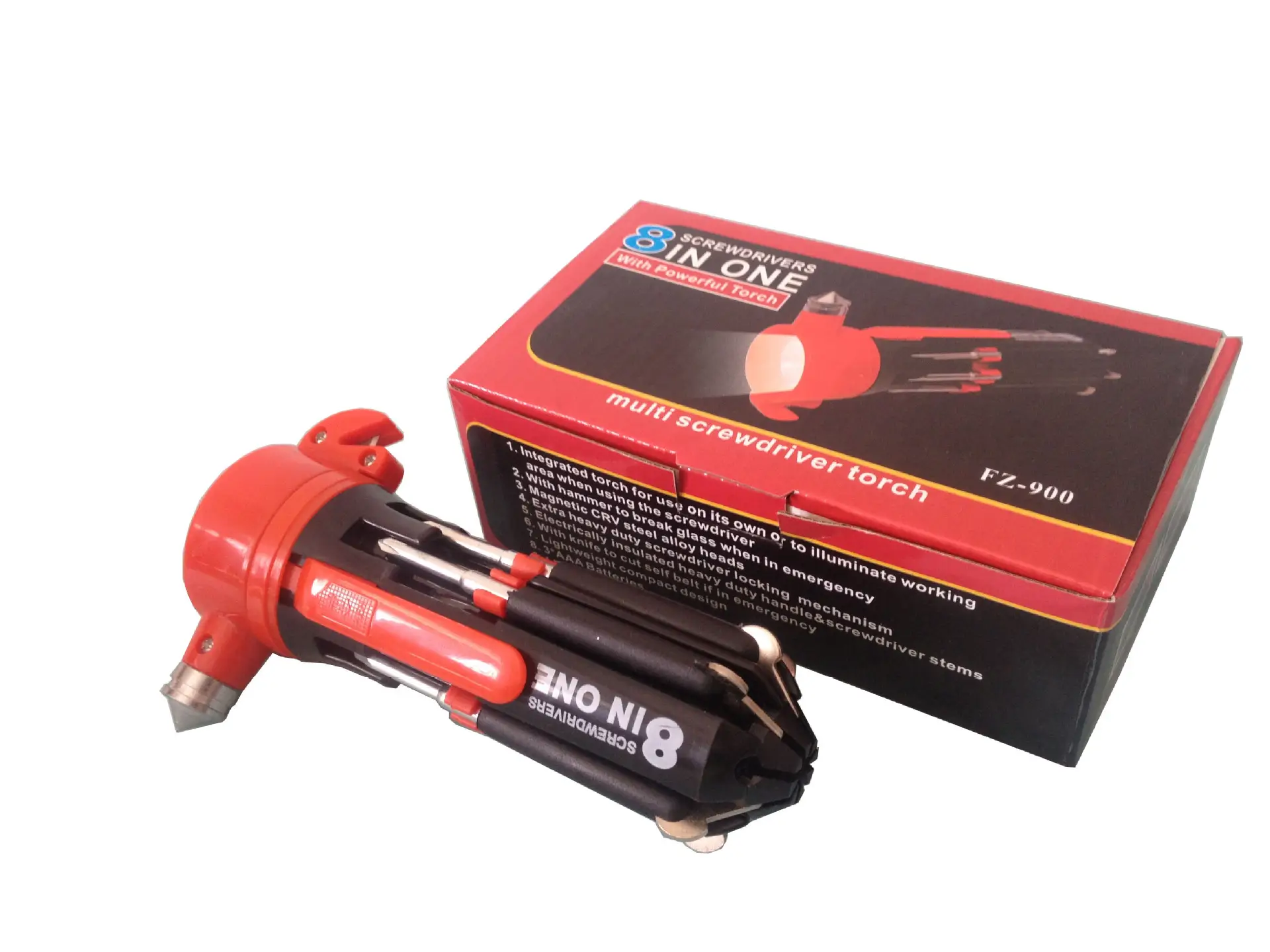Eight-in-One Car Screwdriver Set with Power Tool — feature 23