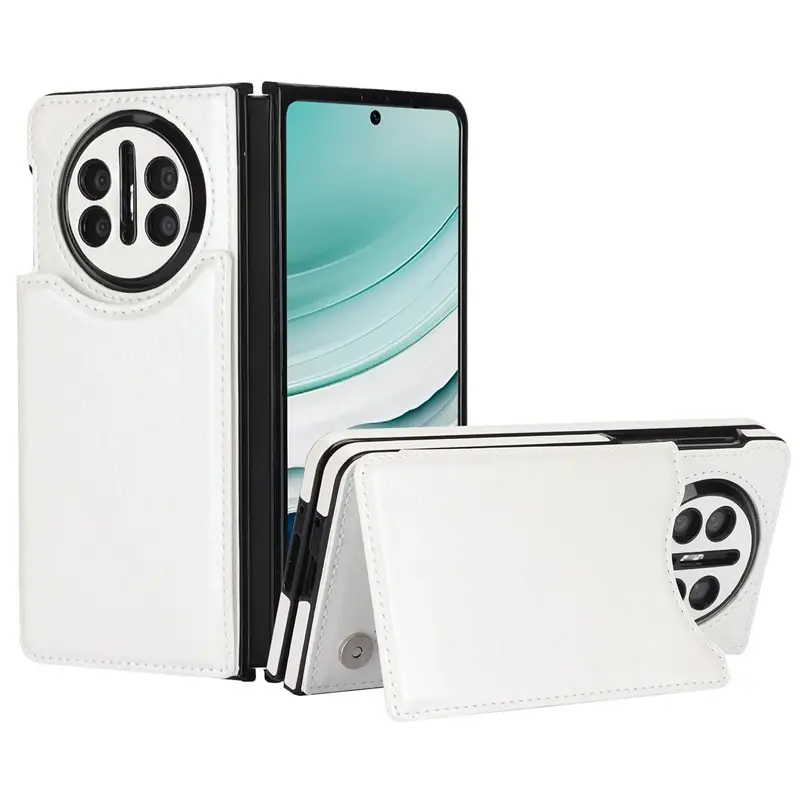 Huawei Mate X5 Leather Foldable Case with Card Holder - Image 4