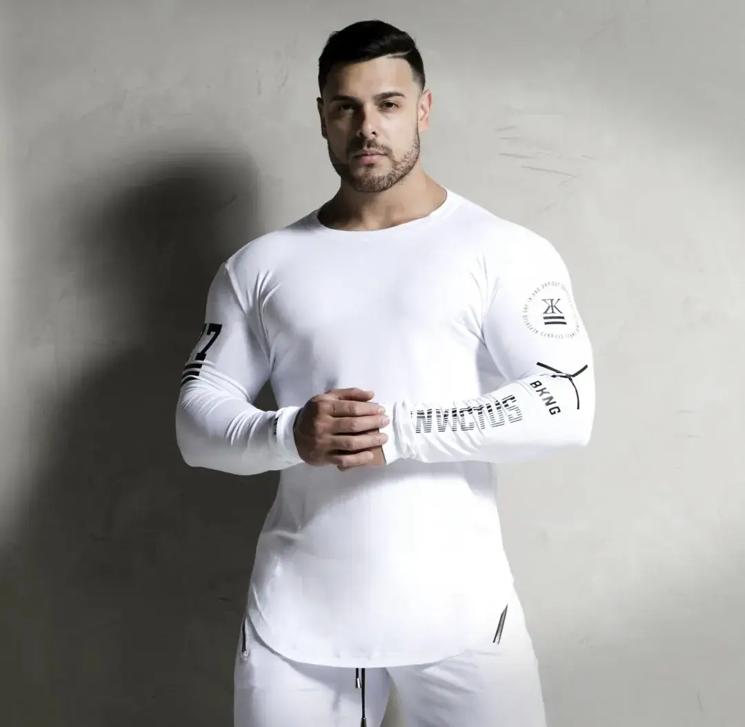 Men Black Slim Fit Running T-Shirt with Puma Logo