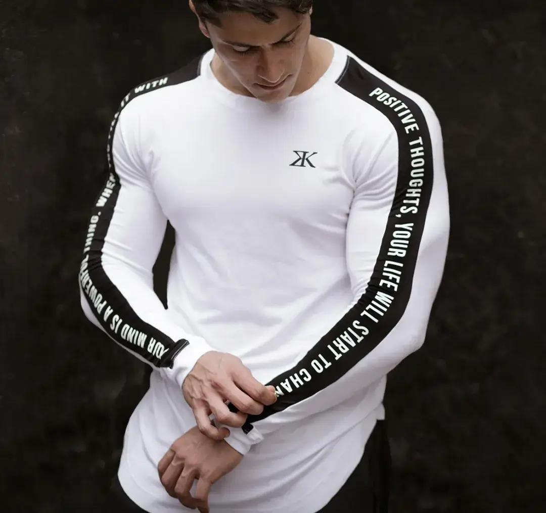 Men Black Slim Fit Running T-Shirt with Puma Logo