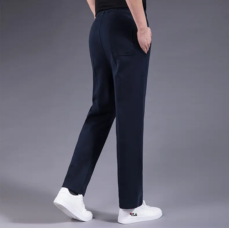 Men's Black Elastic Waist Sports Pants Casual Summer — feature 19