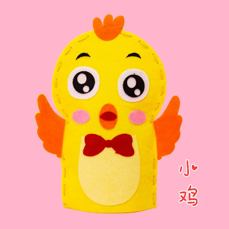Blue Cartoon Finger Glove Toy for Kids - Image 5