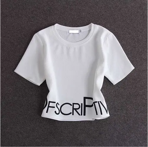 New Star Same Style Women's Clothing Chanel Style Fashionable Short-sleeved T-shirt Striped Harlan Pants Casual suit