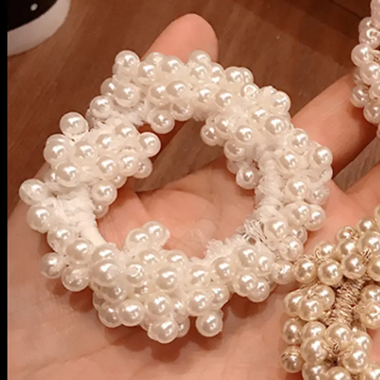 Pearl Beaded Korean Style Headband for Girls - Image 3