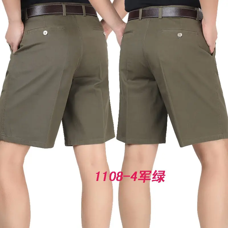 Men's Grey Cotton Shorts 1108-3 Grey — feature 10