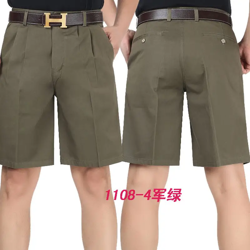 Men's Grey Cotton Shorts 1108-3 Grey — feature 9