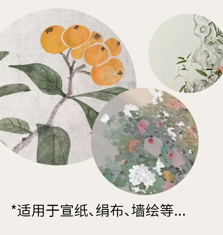 Pigment Sakura Chinese Painting 12-Color Plaster Doll Painting Art Student Special Painting Set Watercolor Coloring — feature 5